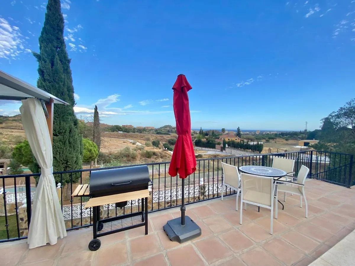 Villa Vista Verde -Sea Views -3 Bedrooms -Heated Pool Mijas Spain