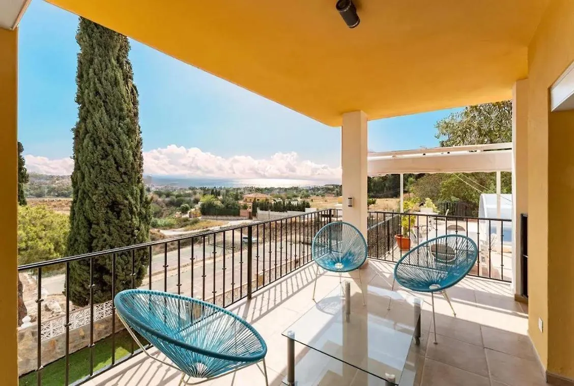 Villa Vista Verde -Sea Views -3 Bedrooms -Heated Pool Mijas Spain